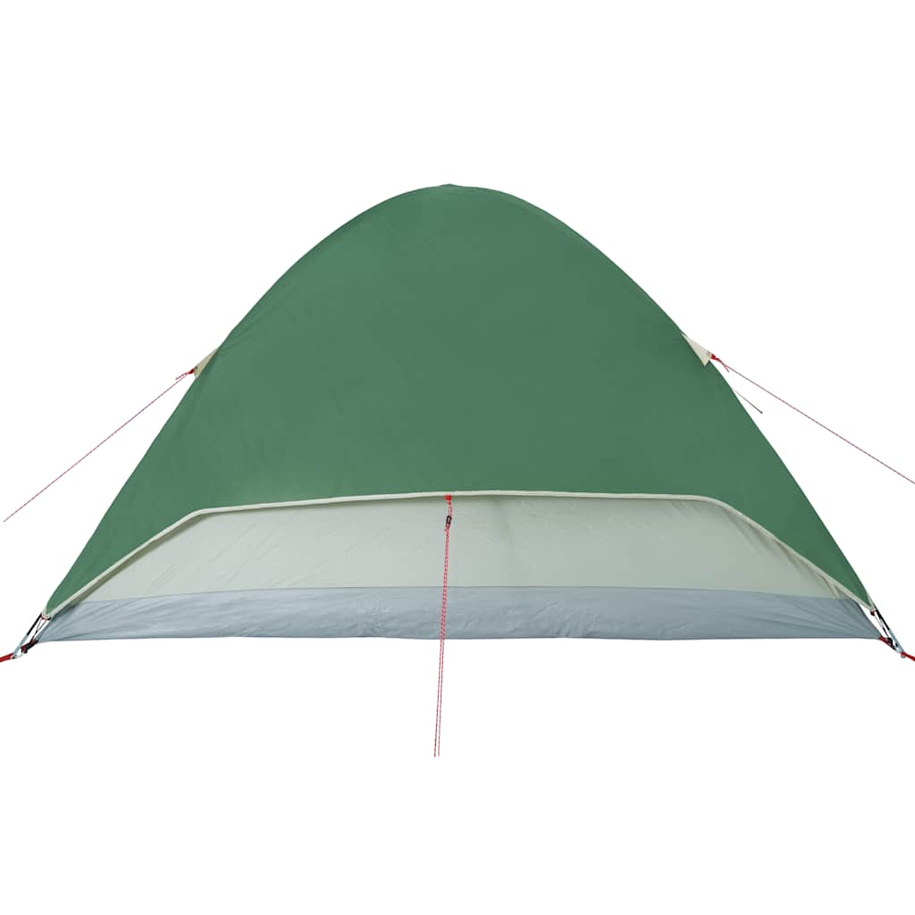 Family tent, green, six-person, dome-shaped