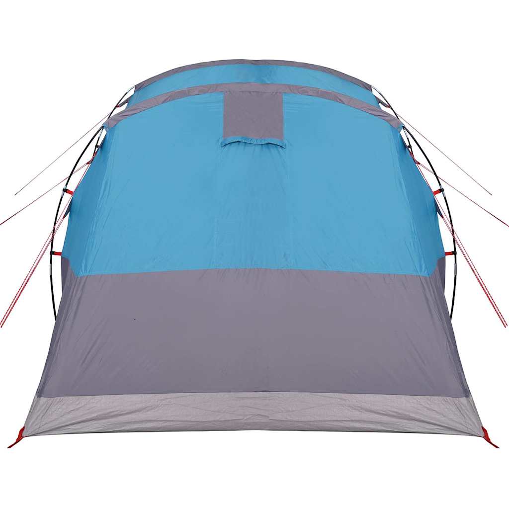 Camping tent, blue, 3-person, tunnel