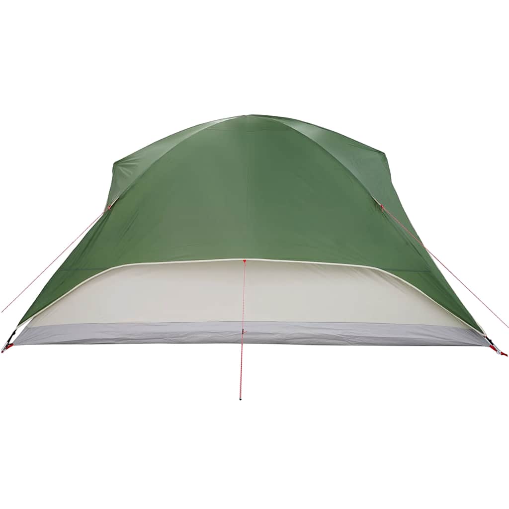 Family tent, green, six-person, waterproof