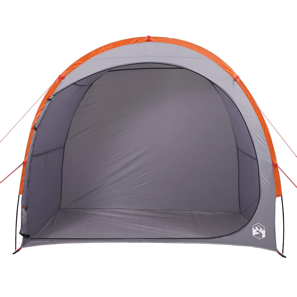 Tent for belongings, grey/orange, waterproof
