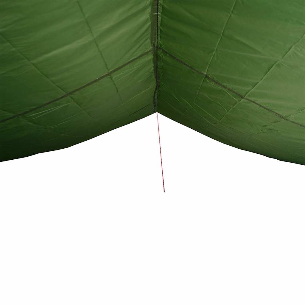 Kempinga tents, zaļš, 420x440 cm, ūdensizturīgs