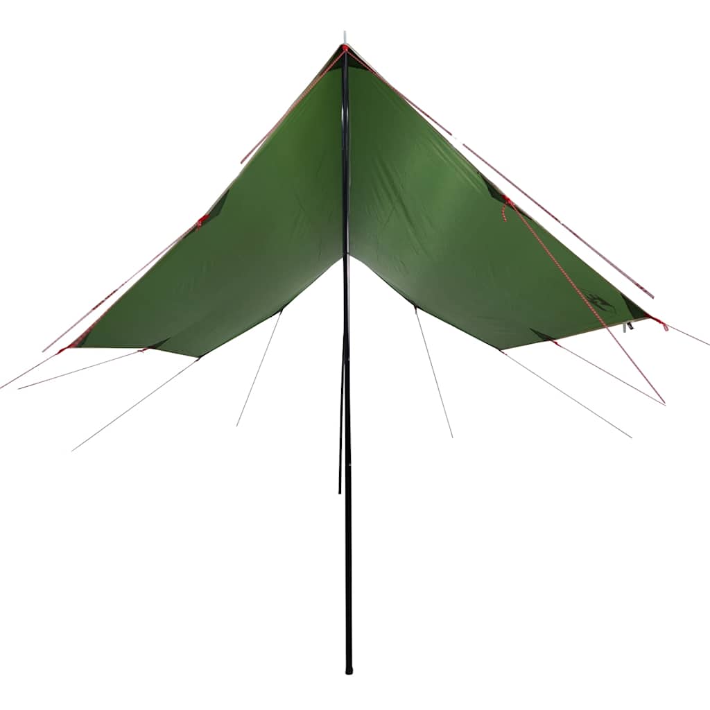 Camping tent, green, 460x305x210cm, waterproof