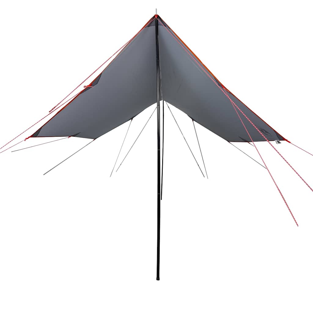 Kempinga telts, oranža, 460x305x210 cm