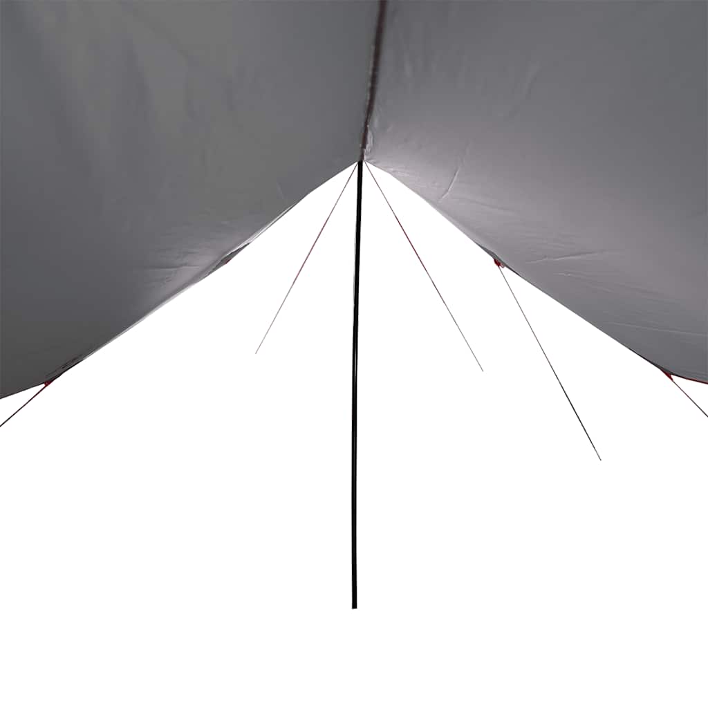 Kempinga telts, oranža, 460x305x210 cm