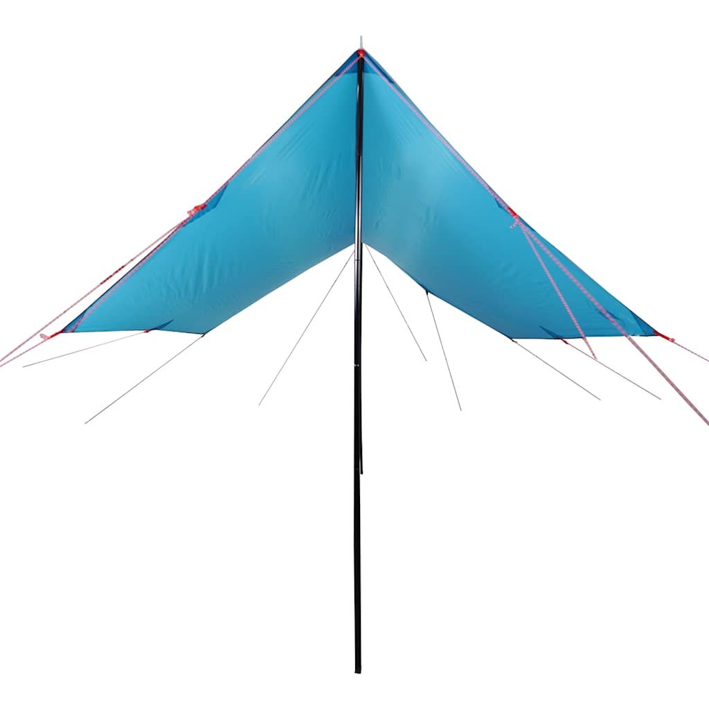 Camping tent, blue, 460x305x210cm, waterproof
