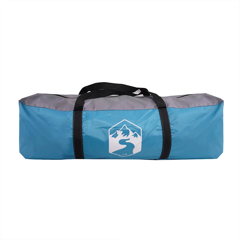 Camping tent, blue, 460x305x210cm, waterproof
