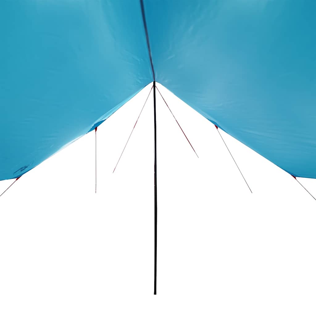 Camping tent, blue, 460x305x210cm, waterproof