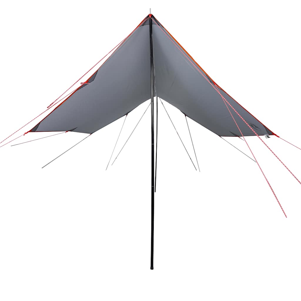 Camping tarp, orange, 460x305x210 cm
