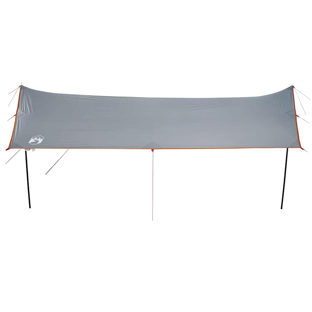 Camping tarp, orange, 460x305x210 cm