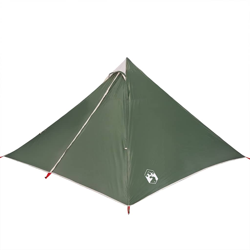 Family tent, green, seven-person, tipi, waterproof
