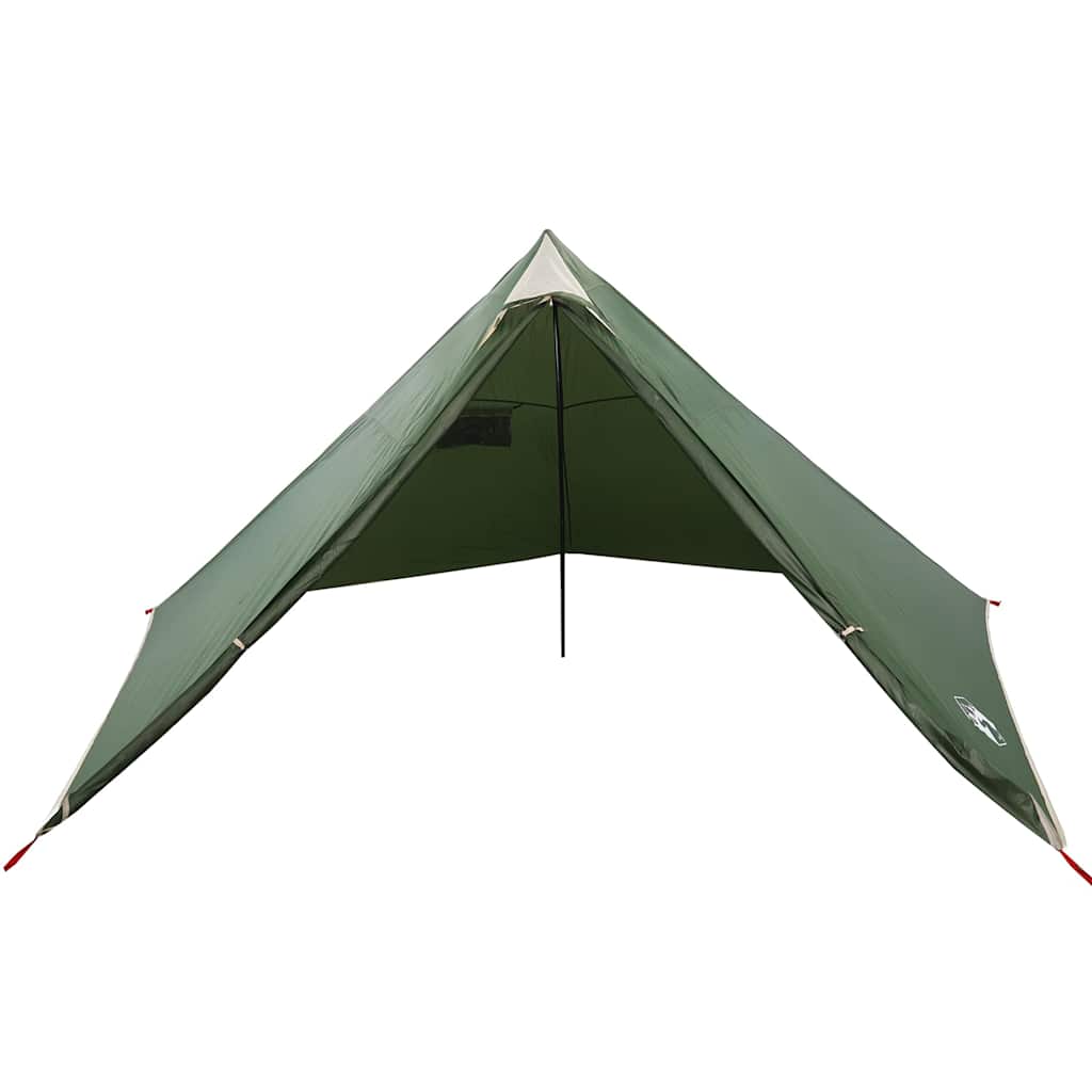 Family tent, green, seven-person, tipi, waterproof