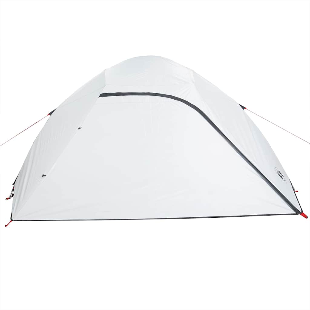 Camping tent, white, four-person, blackout fabric