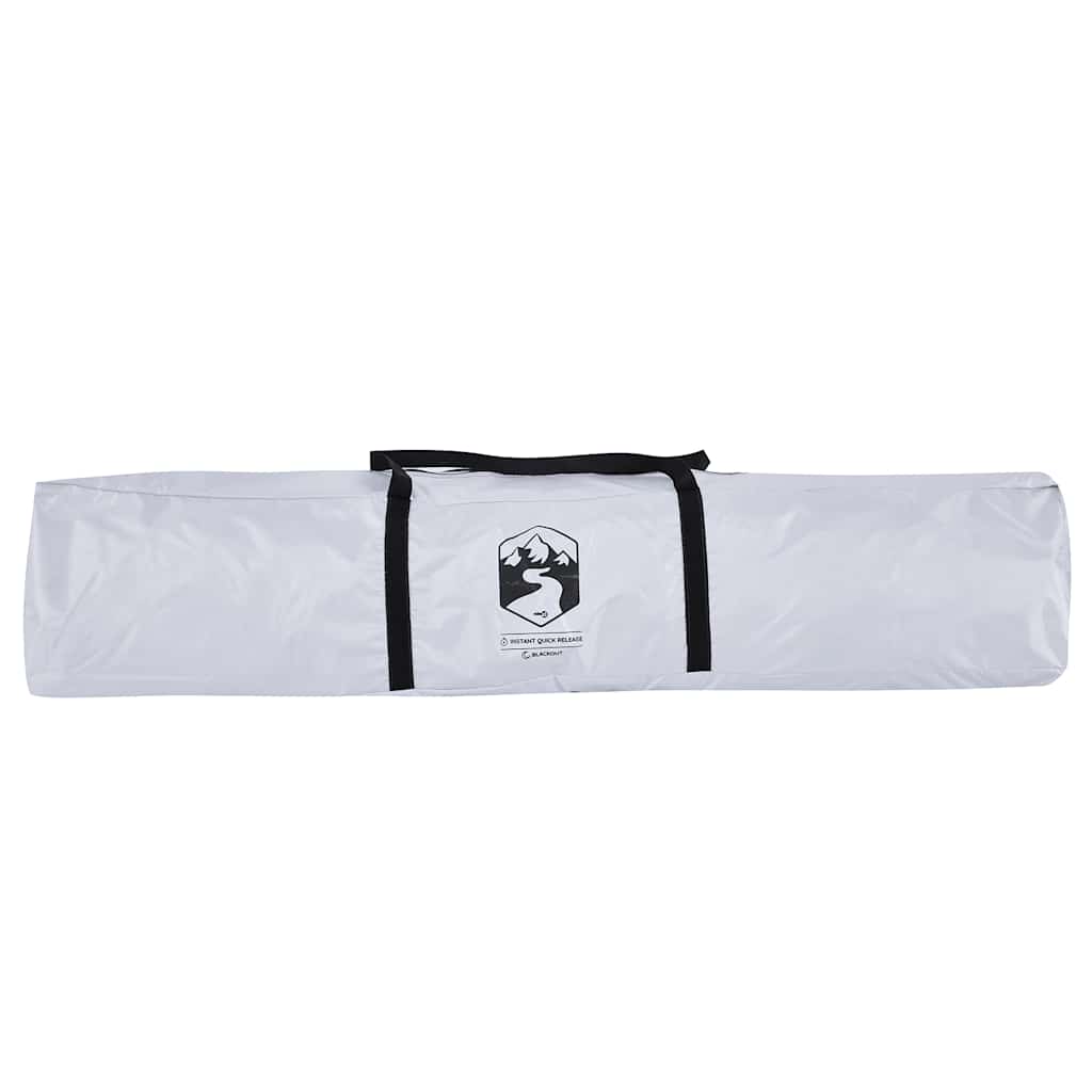 Camping tent, white, four-person, blackout fabric