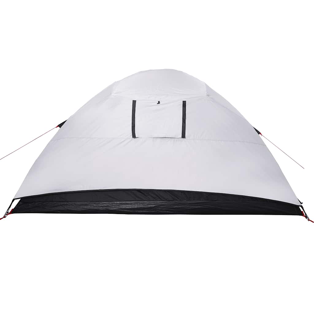 Camping tent, white, four-person, blackout fabric