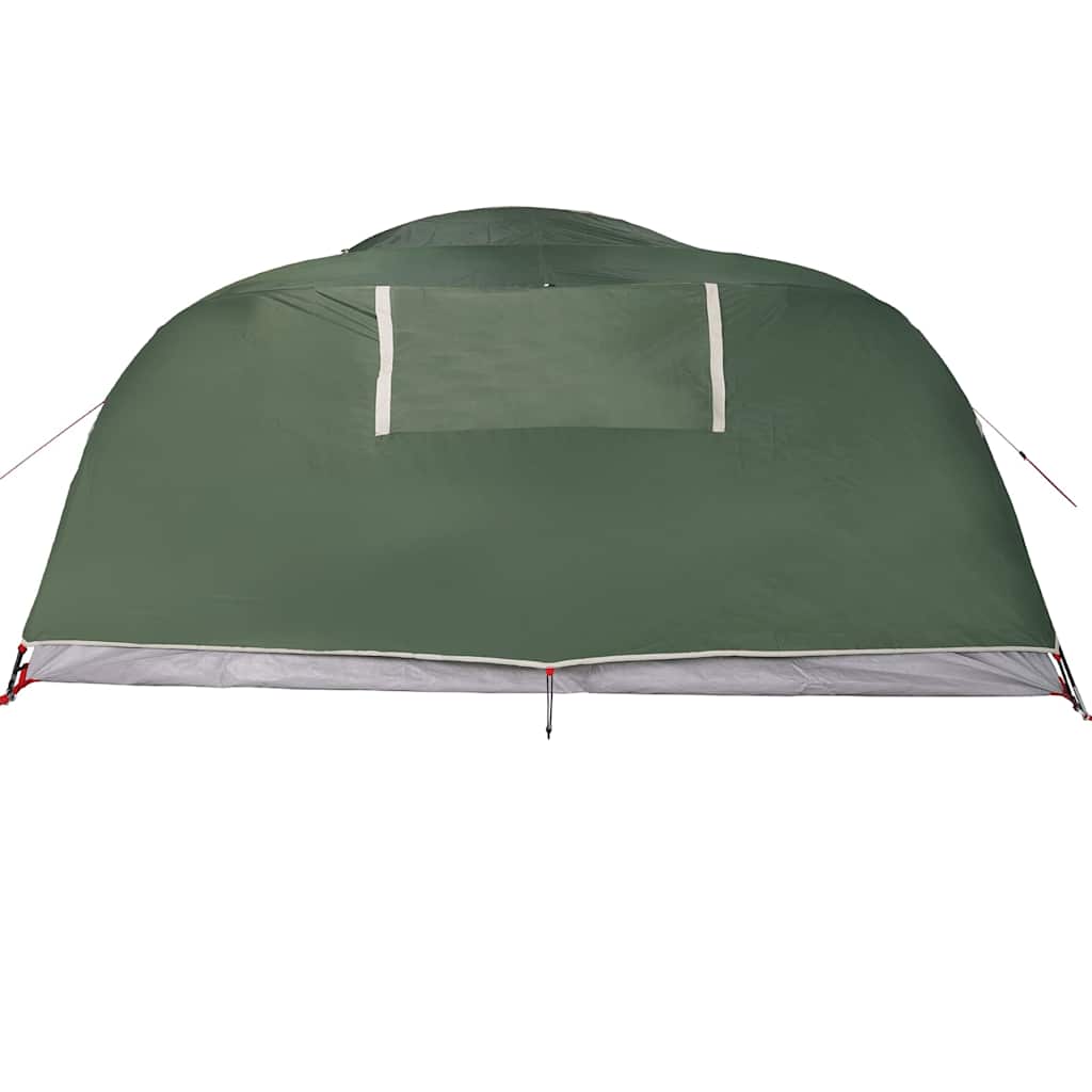 Camping tent, green, four-person, dome
