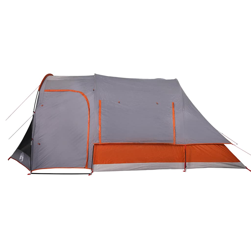 Family tent, grey, six-person, waterproof