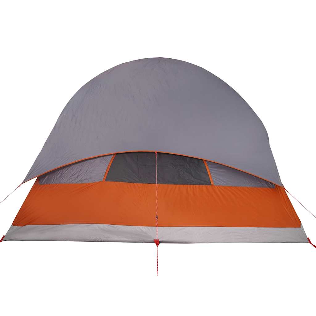 Family tent, grey, six-person, waterproof