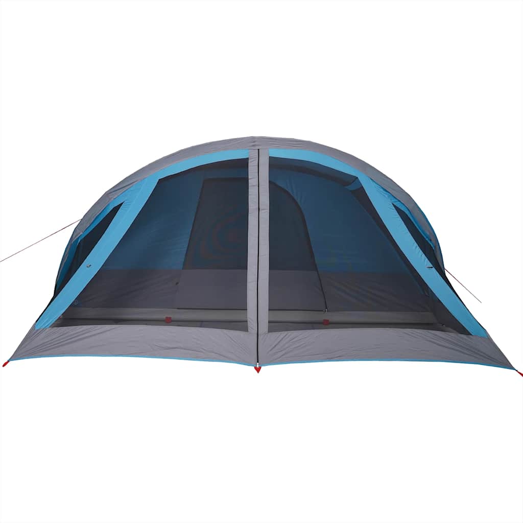 Family tent, blue, six-person, waterproof