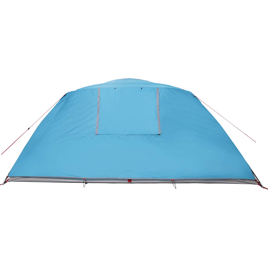Family tent, blue, six-person, waterproof