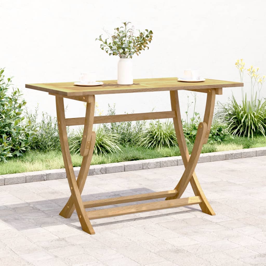 Sulankstomas sodo stalas, 110x55x75cm, akacijos masyvas