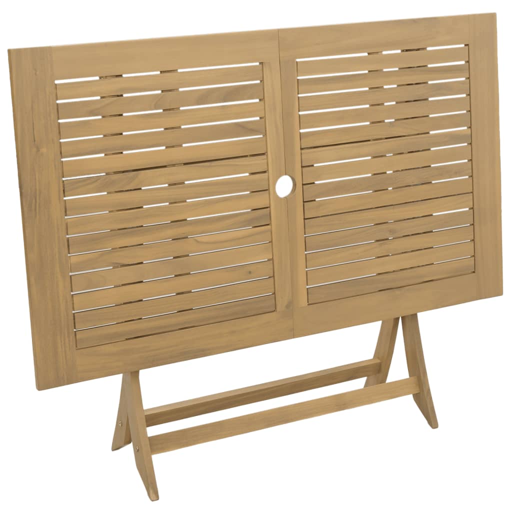 Sulankstomas sodo stalas, 120x70x75cm, akacijos masyvas