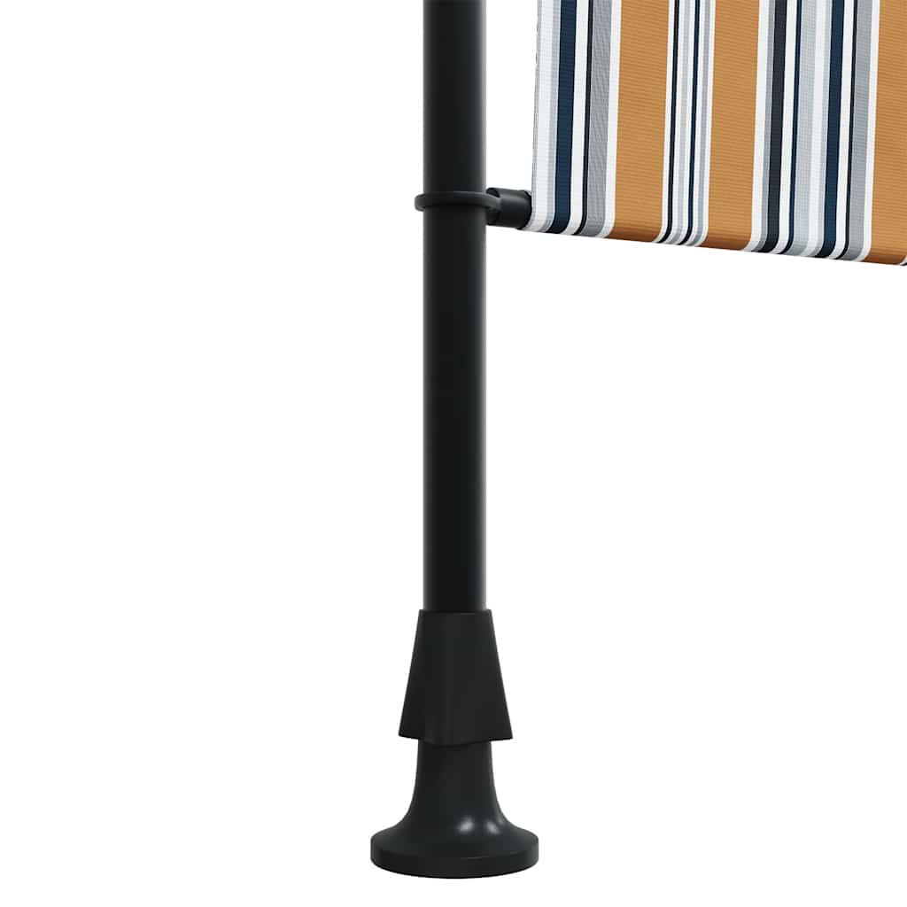 Outdoor blind, yellow/white, 200x270cm, fabric and steel