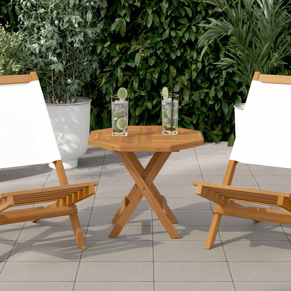 Countertop, 50x50x2.5cm, solid teak, octagonal