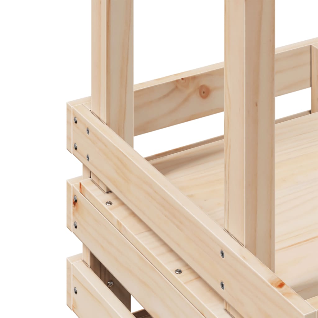 Lauko baro stalas su stogeliu, 112,5x57x195,5cm, mediena