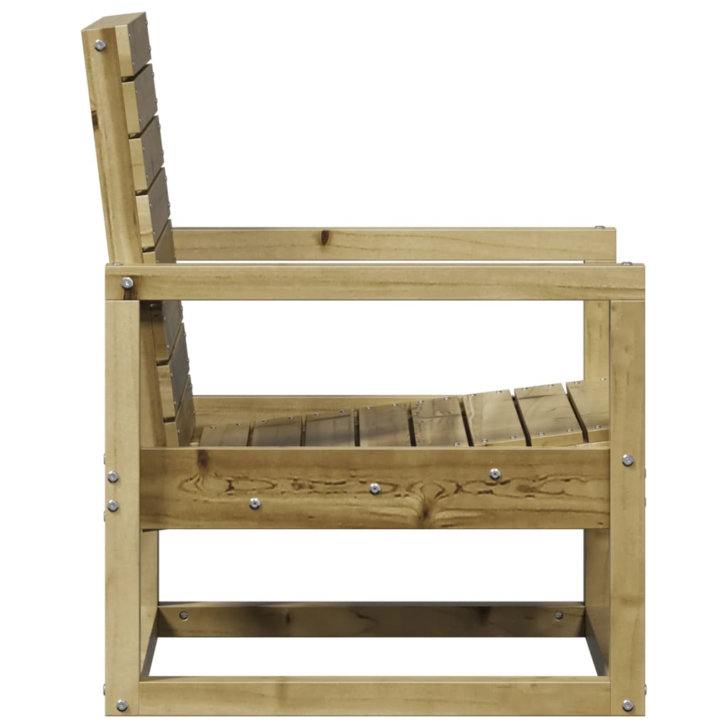 Garden chair, 57.5x63x76cm, impregnated pine wood