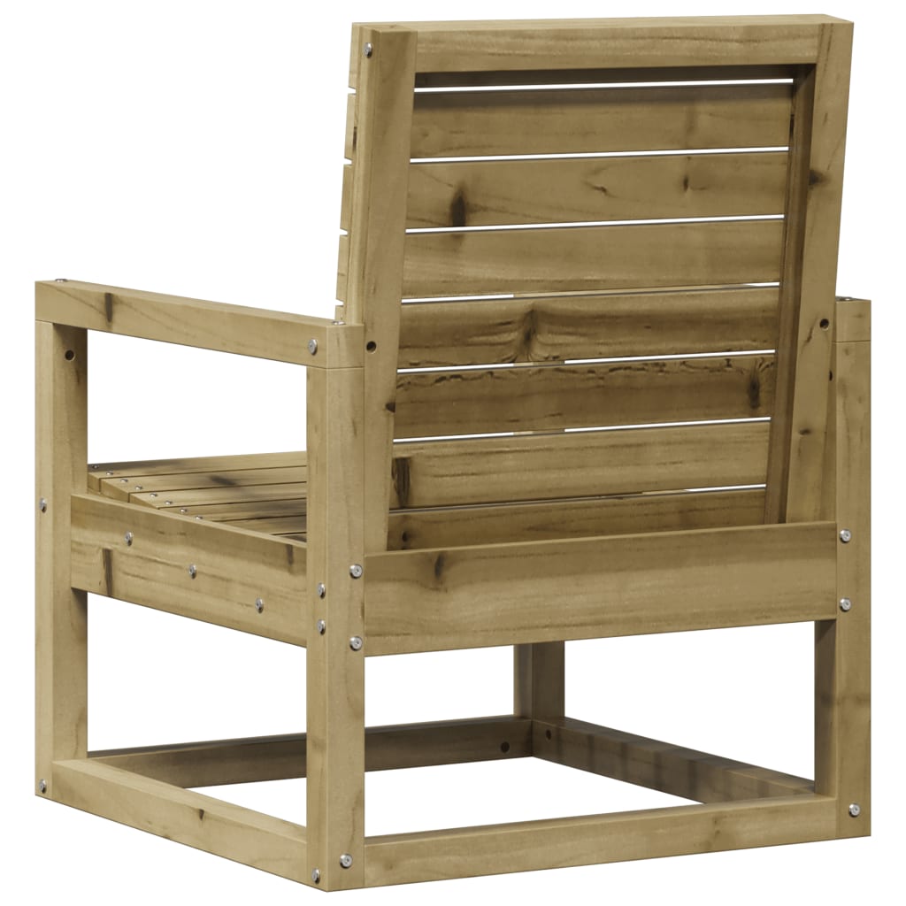 Garden chair, 57.5x63x76cm, impregnated pine wood
