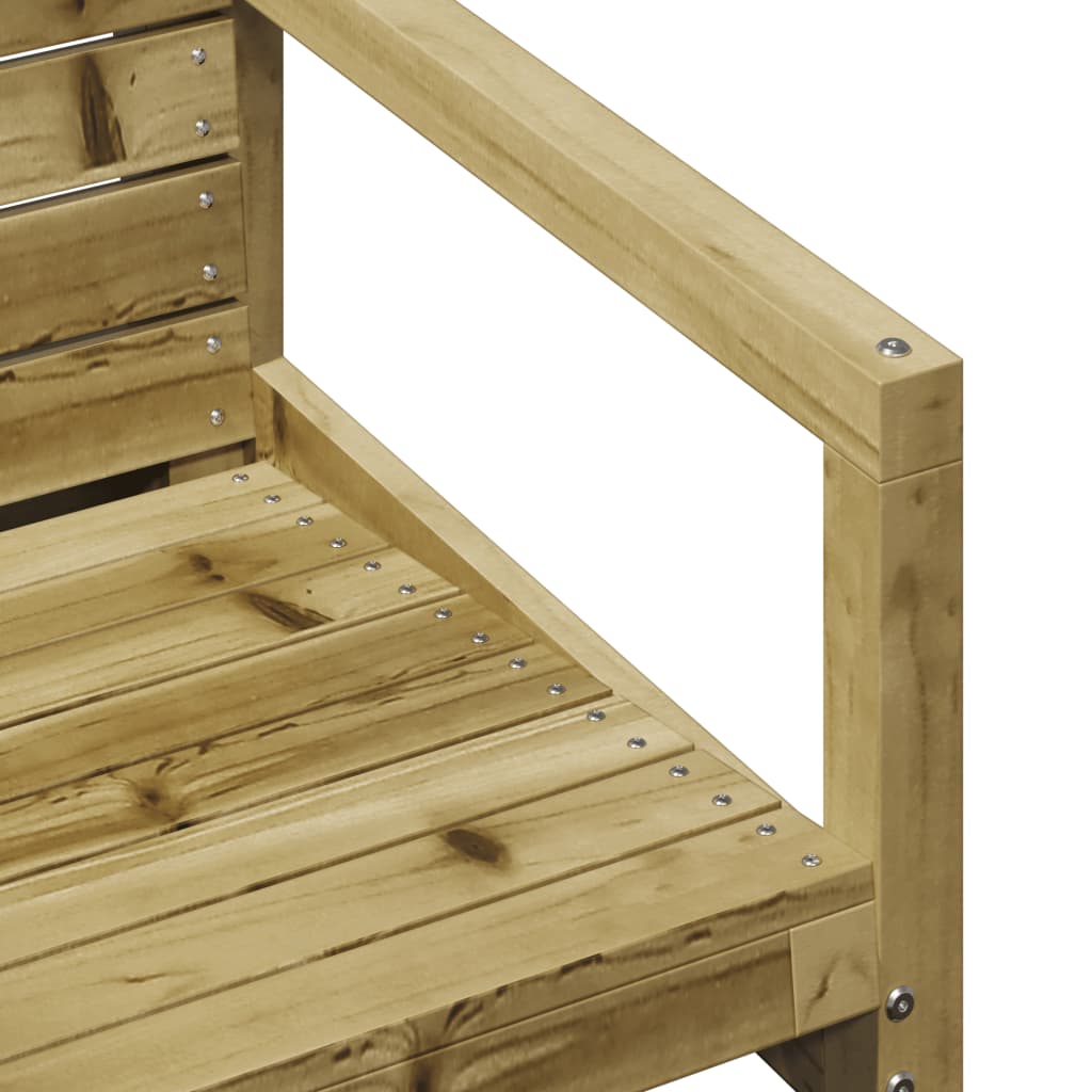 Garden chair, 57.5x63x76cm, impregnated pine wood