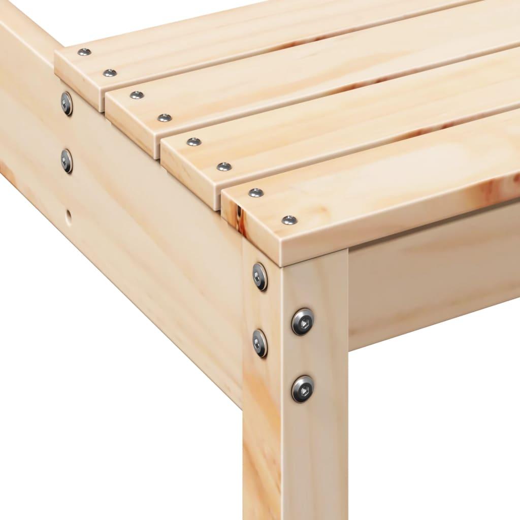 Iškylų stalas, 110x134x75cm, pušies medienos masyvas