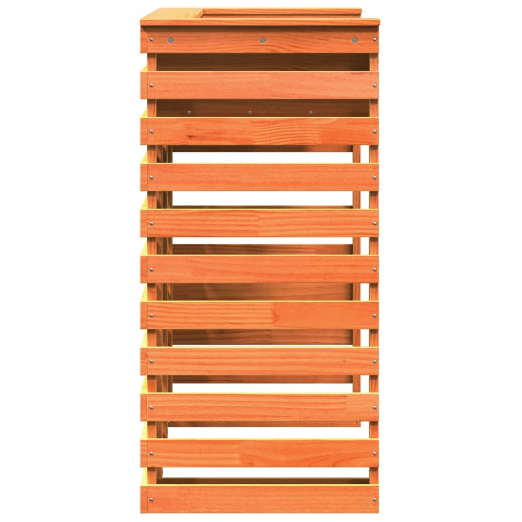 Lauko baro stalas, vaško rudas, 113,5x50x103cm, pušies masyvas