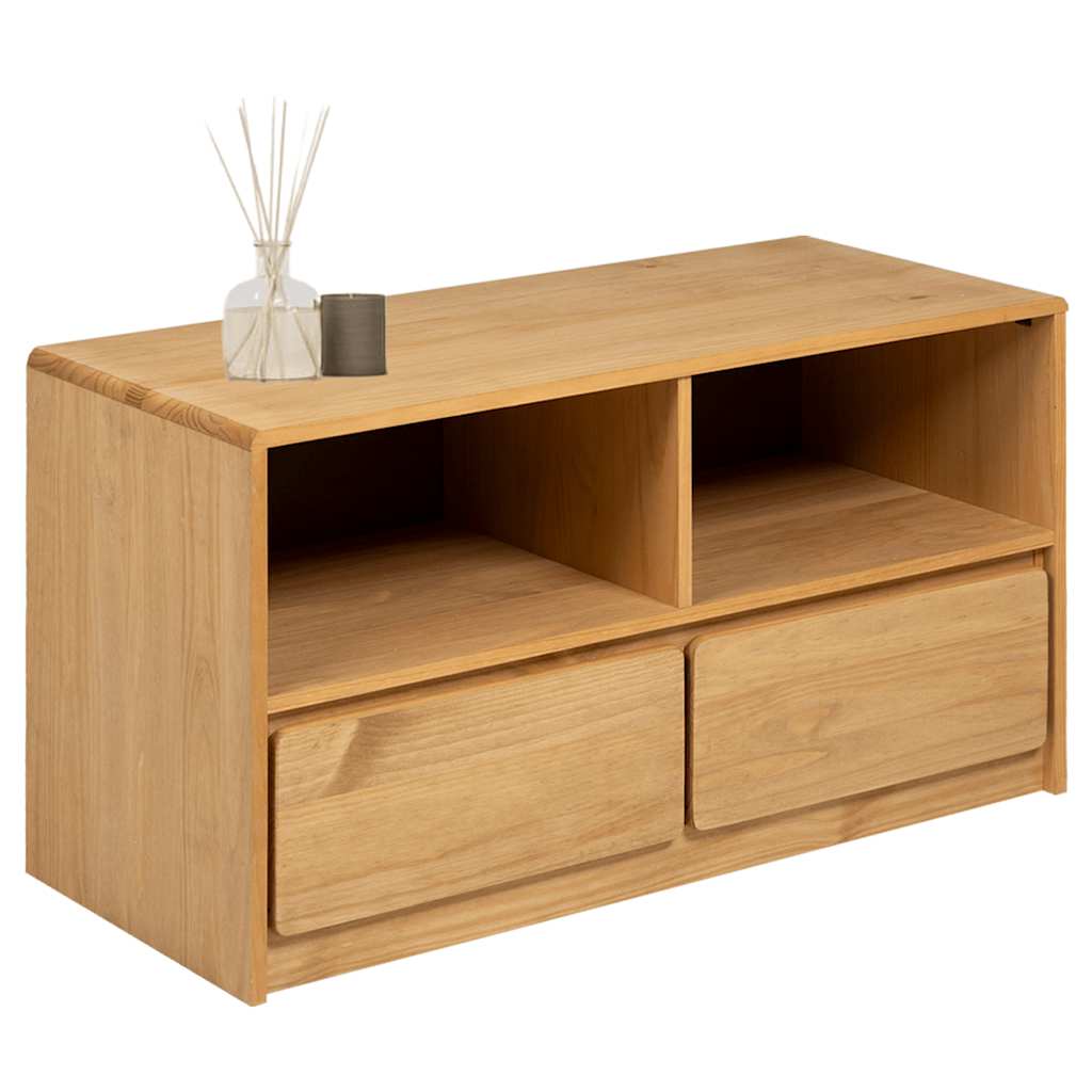 TV skapītis SAUDA, ozols, 99x43x55cm, priede