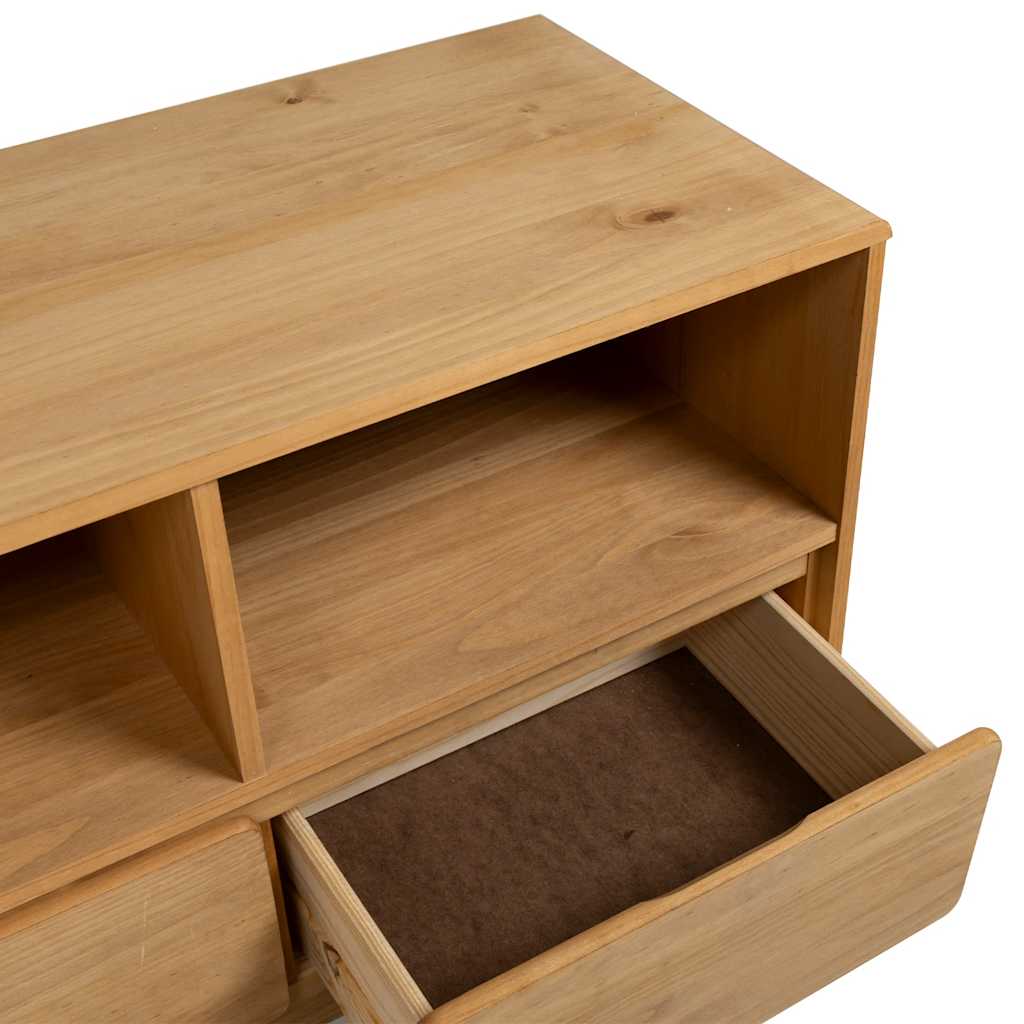 TV skapītis SAUDA, ozols, 99x43x55cm, priede