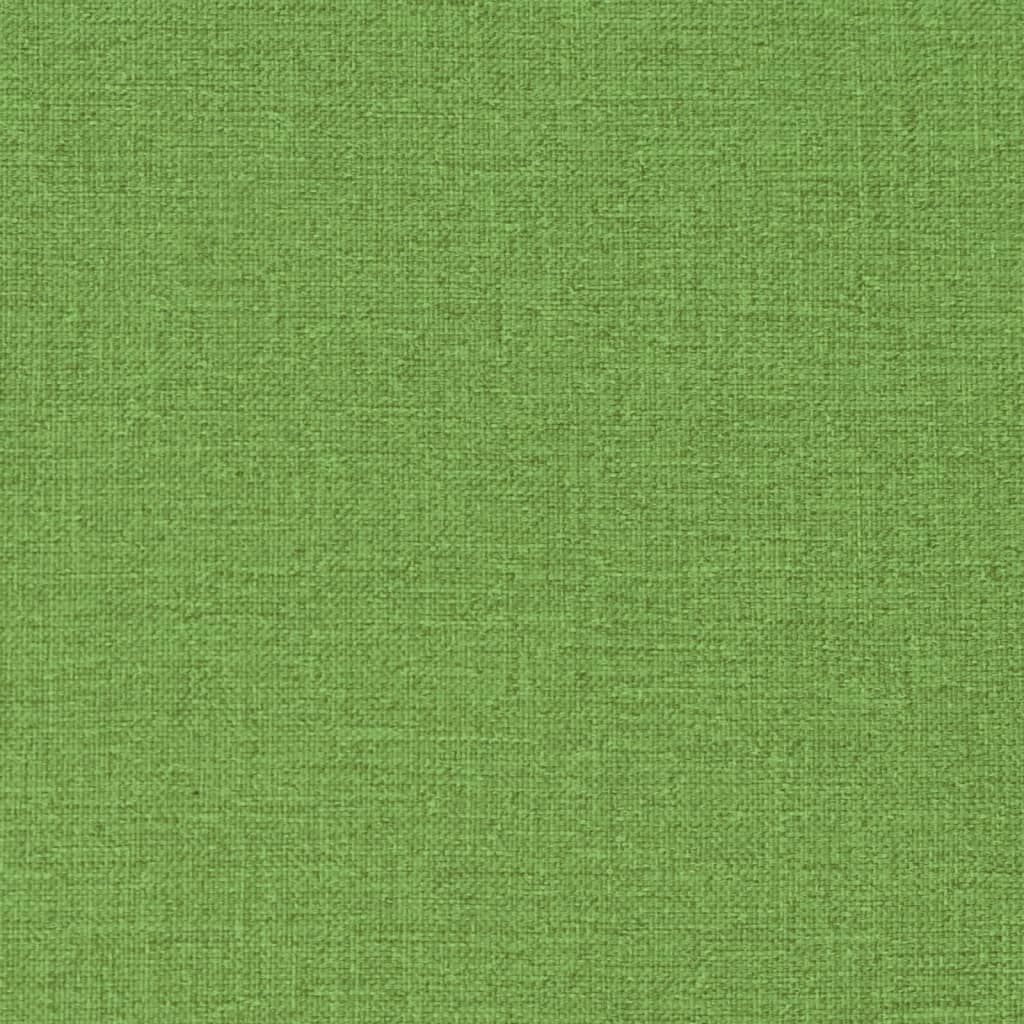Kėdės pagalvėlės, 6vnt., žalios, 100x50x4cm, audinys