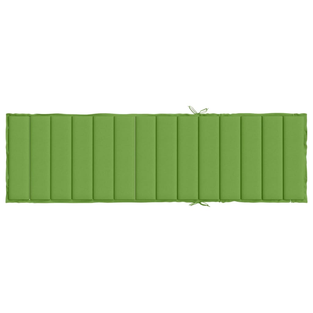Saulės gulto čiužinukas, žalias, 200x60x4cm, audinys