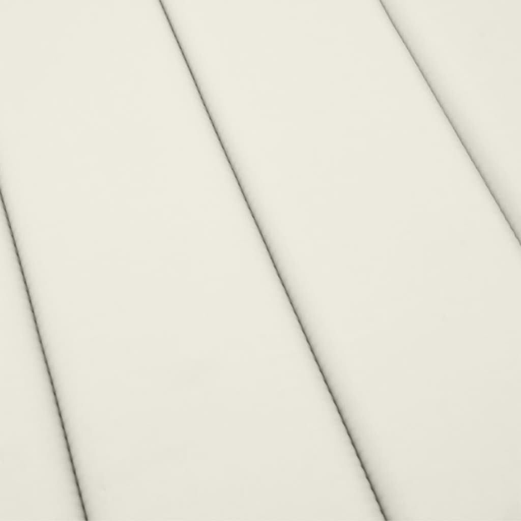 Saulės gulto čiužinukas, kreminis, 200x70x4cm, audinys