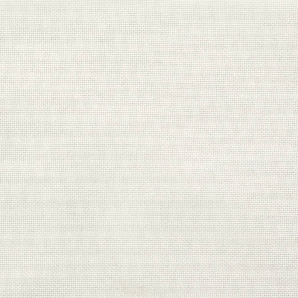 Dārza soliņa spilvens, krēmkrāsas, 180x50x7cm, audums
