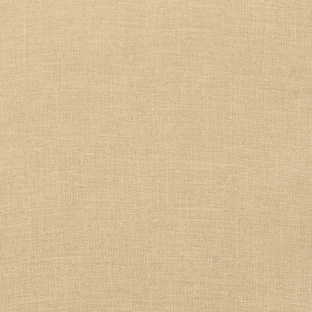 Sodo suoliuko pagalvėlės, 2vnt., smėlio, 180x50x7cm, audinys