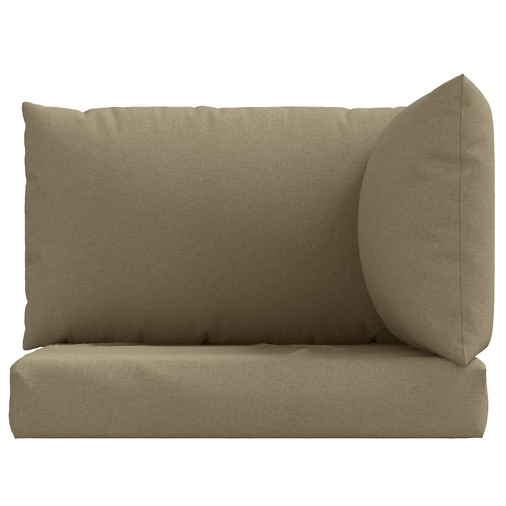 Palečių pagalvėlės, 3vnt., taupe spalvos mišinys, audinys