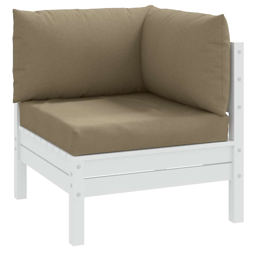 Palečių pagalvėlės, 3vnt., taupe spalvos mišinys, audinys