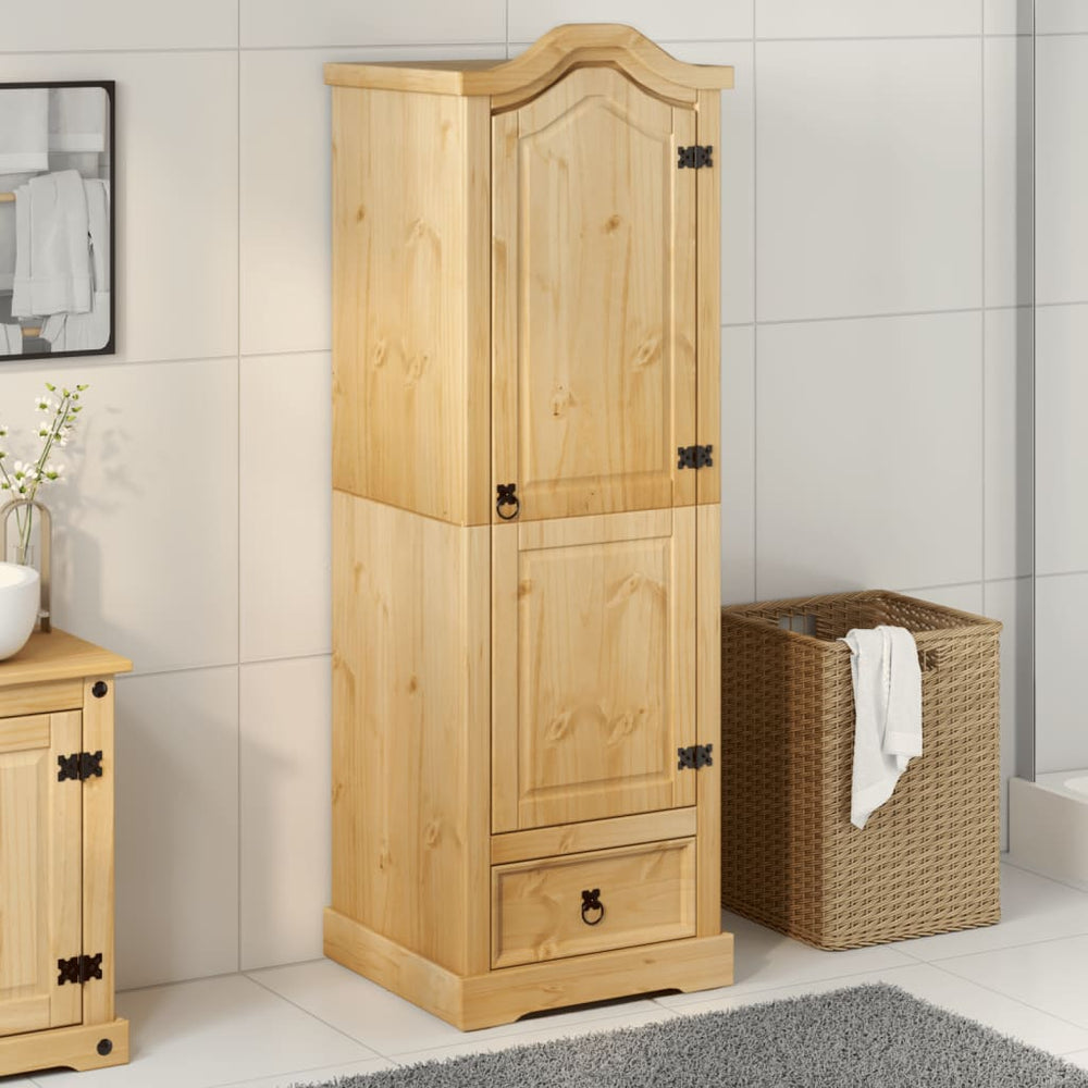 Corona wardrobe, 55x52x170cm, solid pine