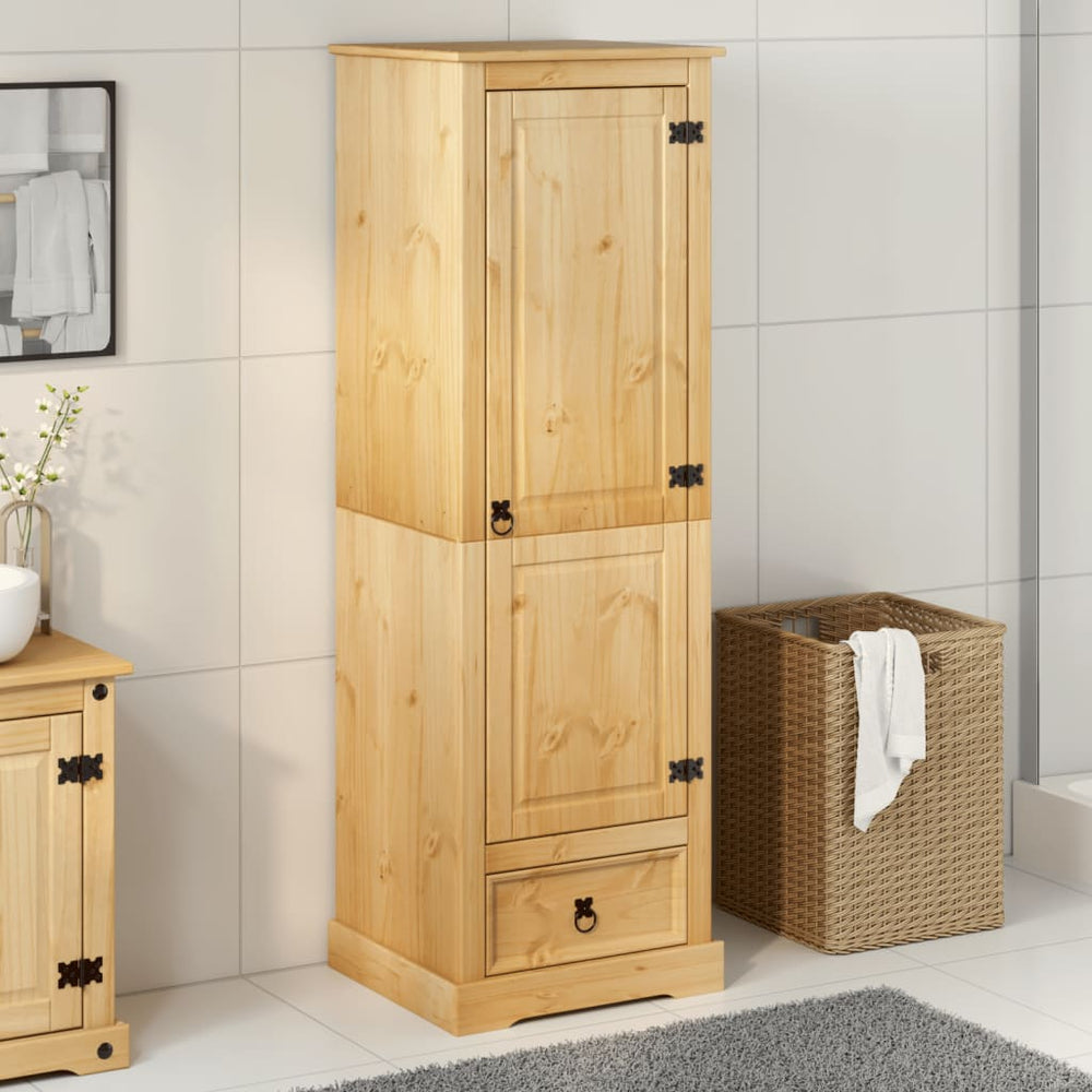 Wardrobe Corona, 55x50x170cm, solid pine