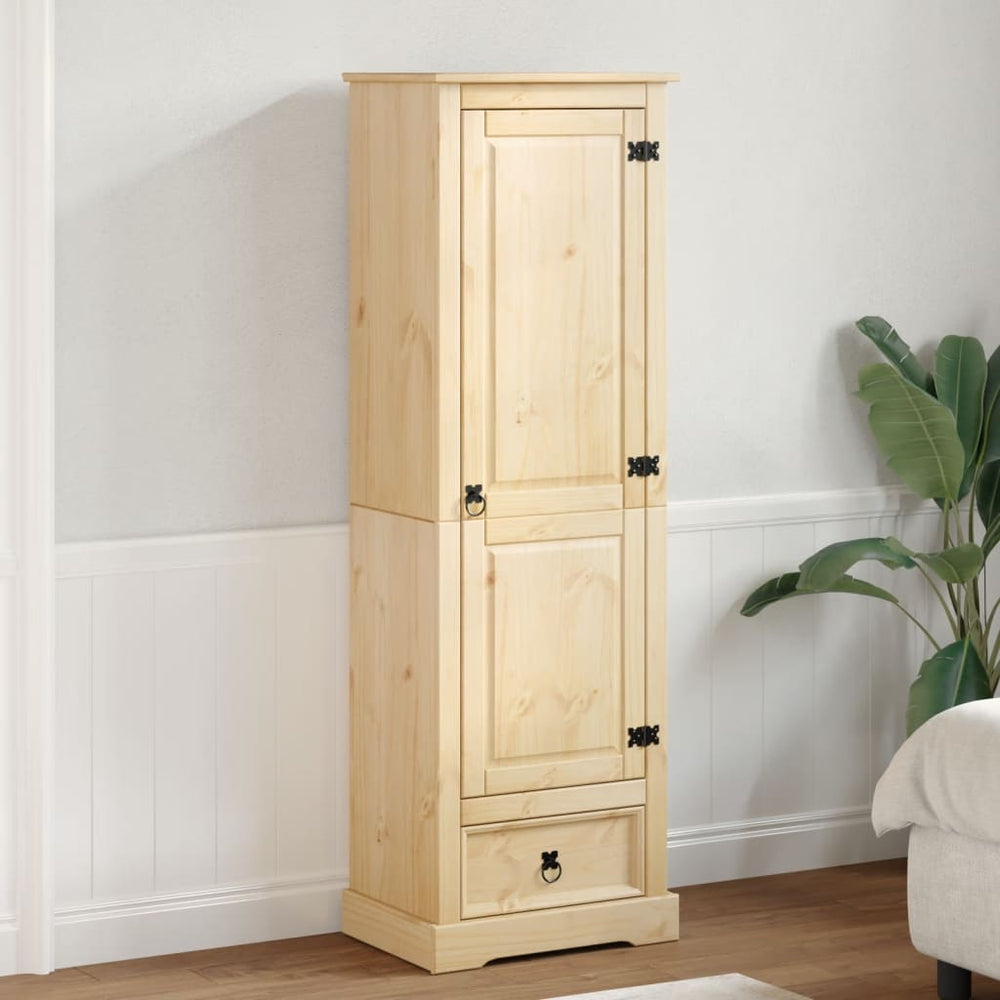 Corona wardrobe, 55x38x170cm, solid pine
