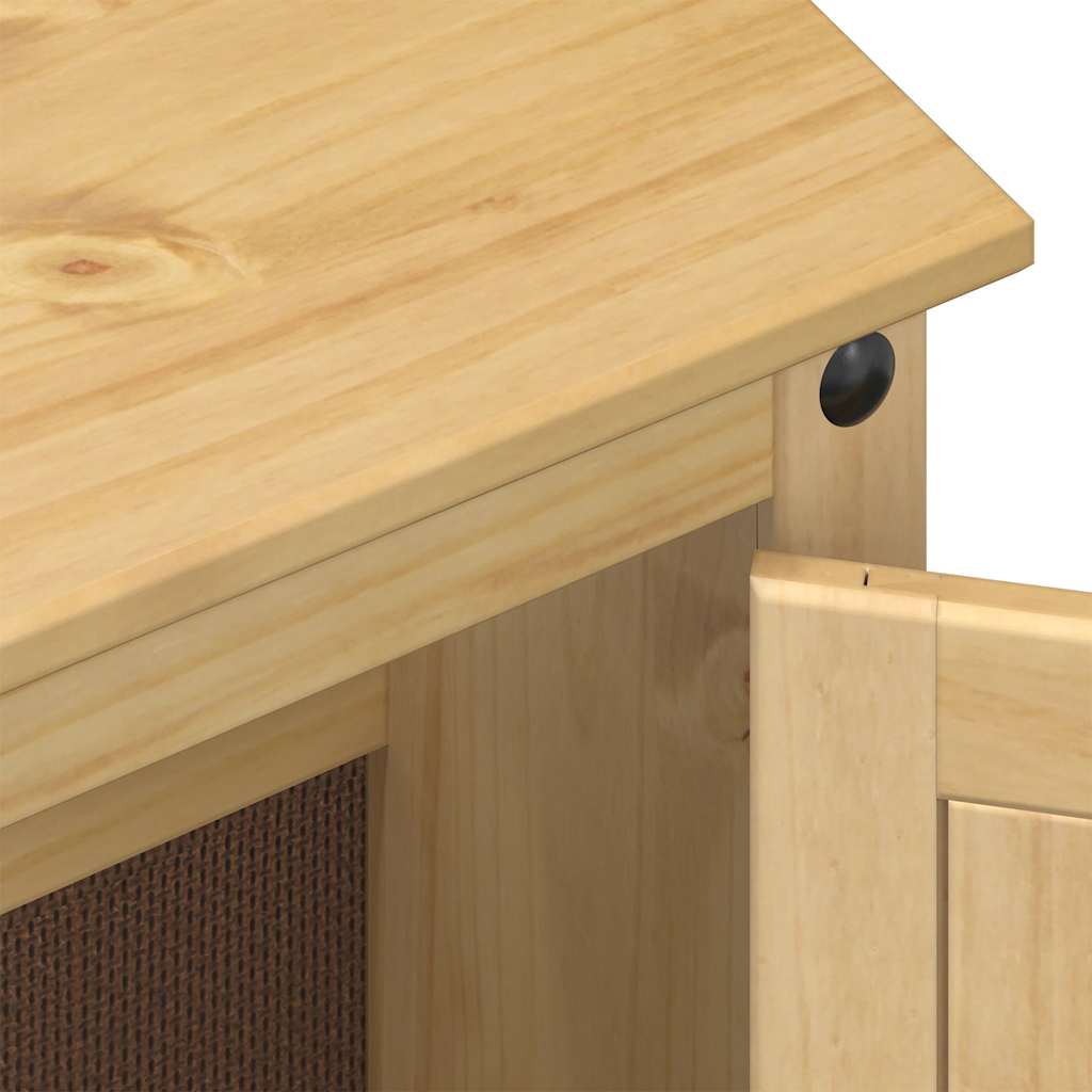 Bathroom cabinet for washbasin Corona, 73x33x60cm, solid pine