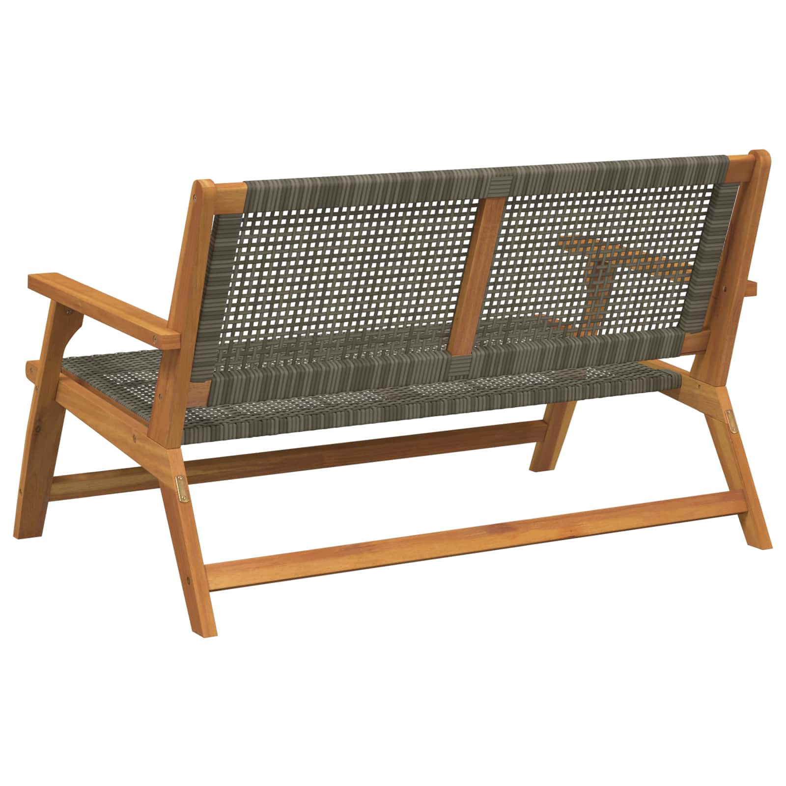 Sodo baldai Pilka 122 x 78 x 73 cm Kietos akacijos mediena