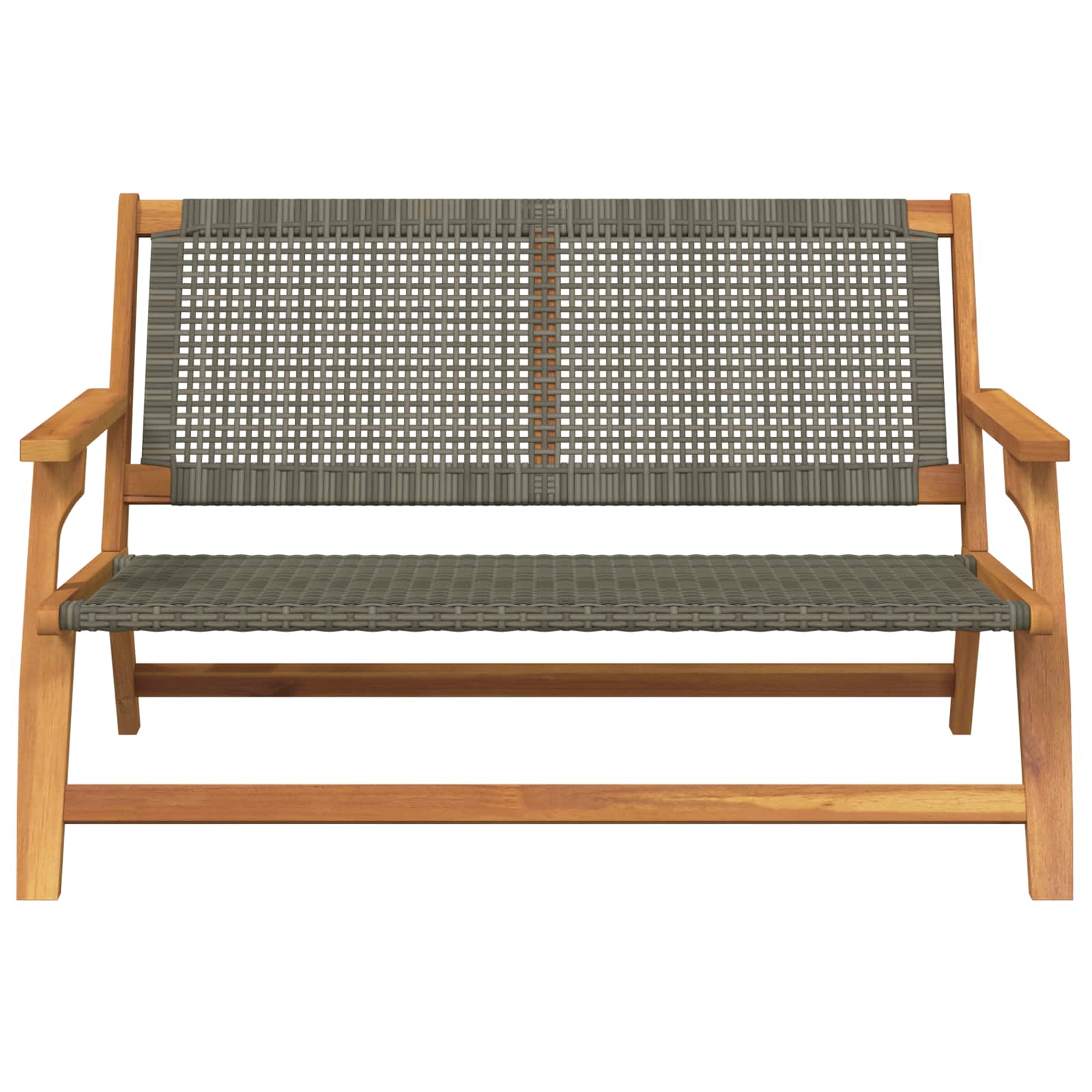 Sodo baldai Pilka 122 x 78 x 73 cm Kietos akacijos mediena