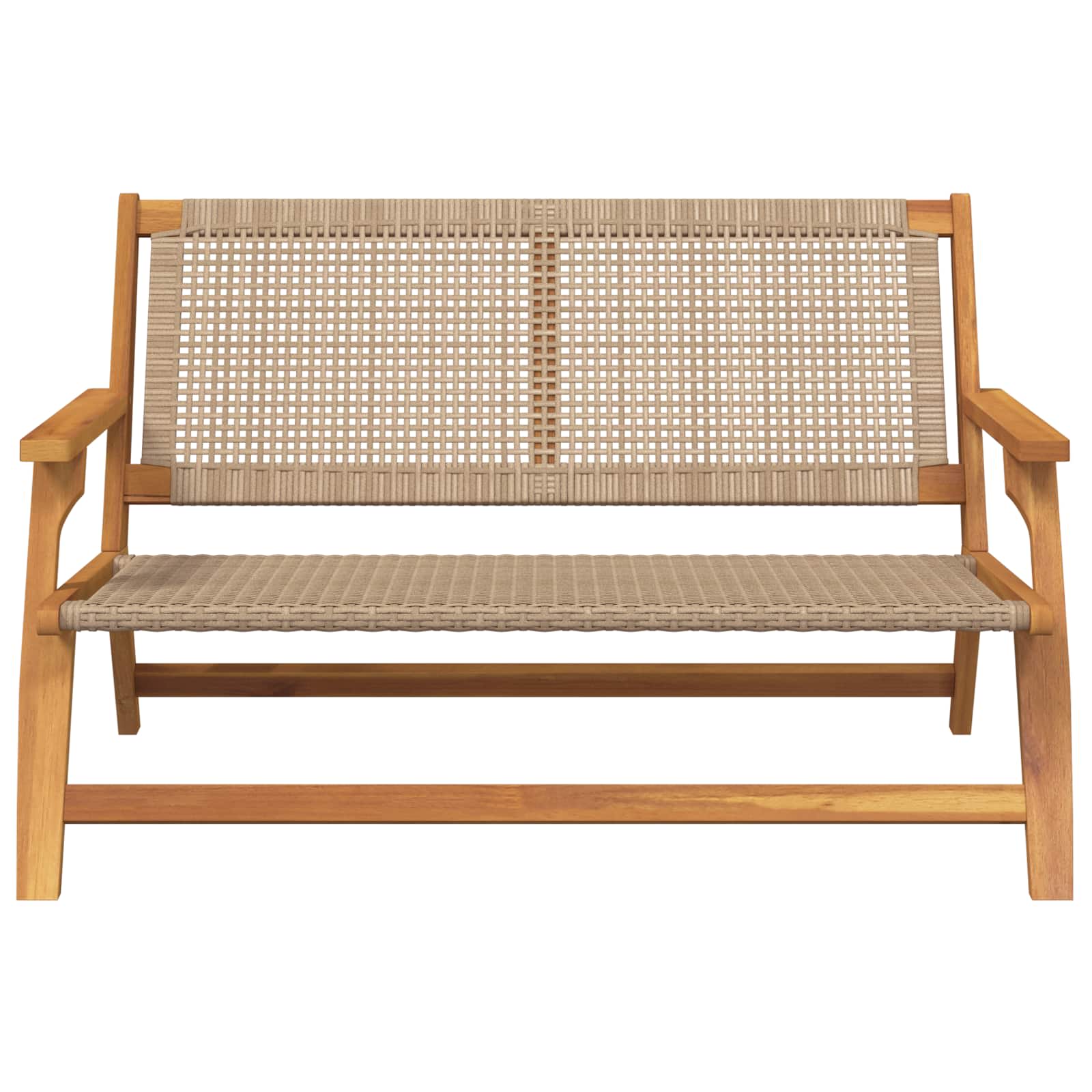 Sodo baldai Smėlio 122 x 78 x 73 cm Kietos akacijos mediena