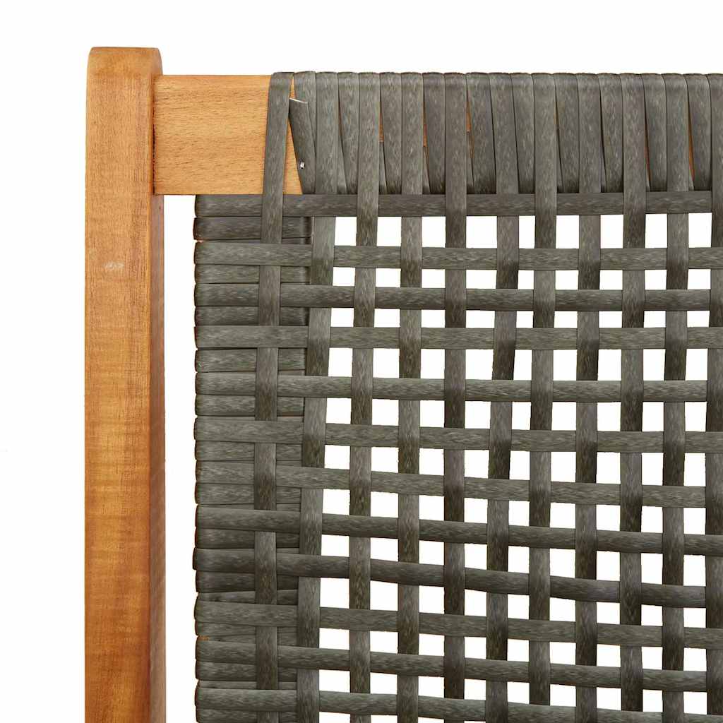 Sodo baldai 2 pcs Pilka 67 x 78 x 73 cm Kietos akacijos mediena